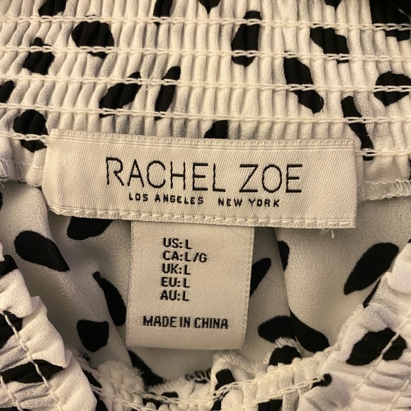 Rachel Zoe Animal Print Blouse - Picture 3 of 5